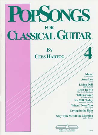 HARTOG C. - POP SONGS VOL.4 - GUITAR