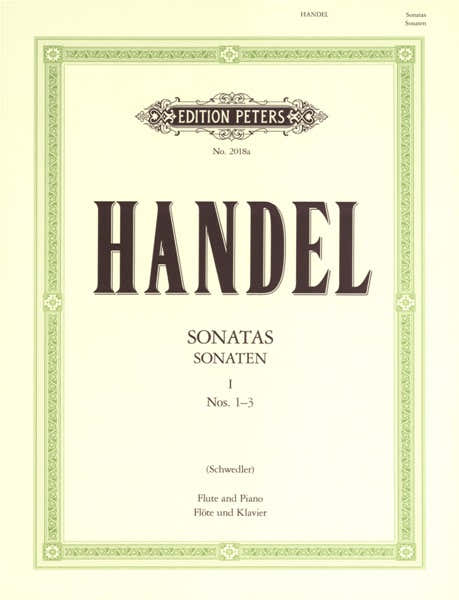 Handel George Friederich - Flute Sonatas Vol.1 - Flute And Piano