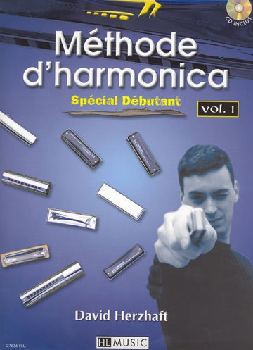 Herzhaft - Méthode D'harmonica Vol.1 - Mundharmonika