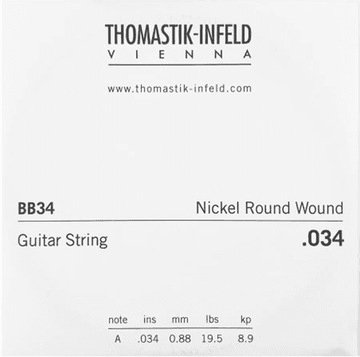 THOMASTIK STRINGS FOR ELECTRIC GUITARS STRINGS DETAIL.034