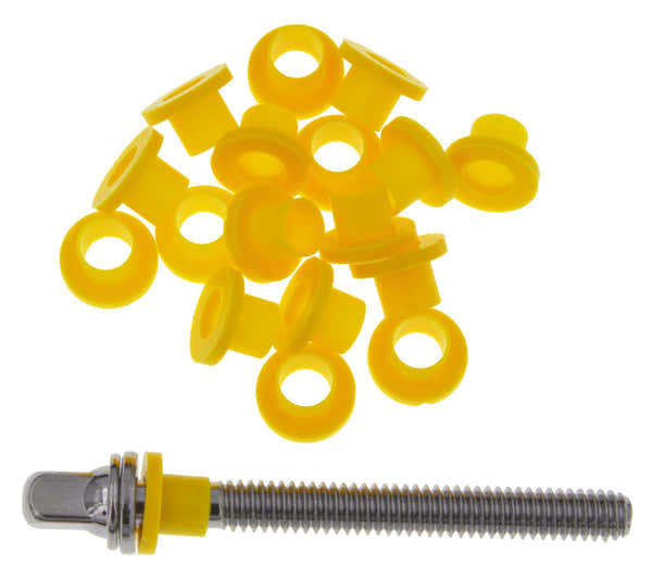 Danmar TRW50Y NYLON TENSION ROD WASHERS YELLOW X50