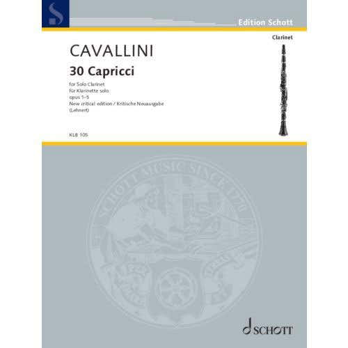 Cavallini - 30 Capricci - Clarinette