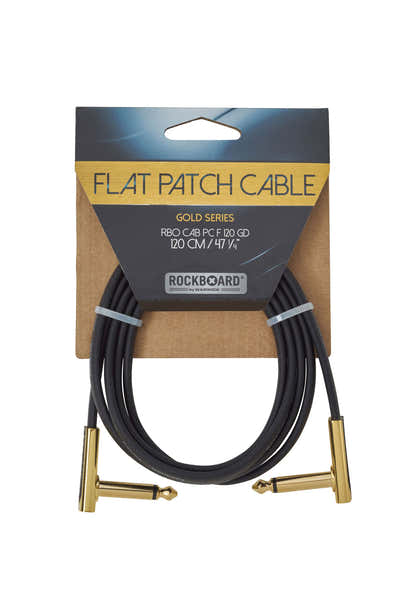Flaches Patchkabel der Gold-Serie CAB-pc-F-120-gd