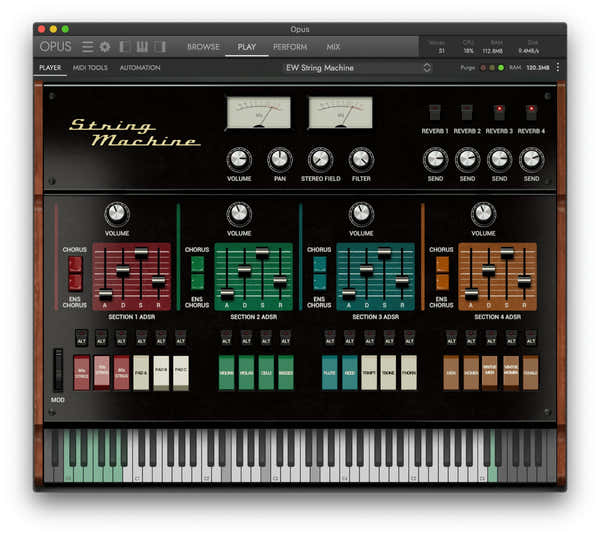 Eastwest Stringmaschine