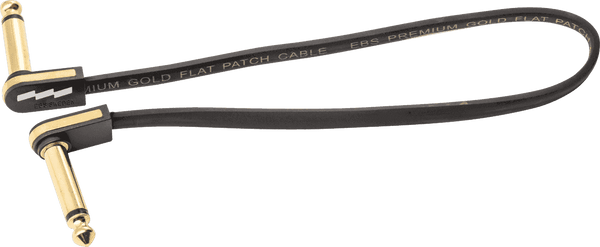 Gitarren-Patchkabel 28 CM Kompakt Gold