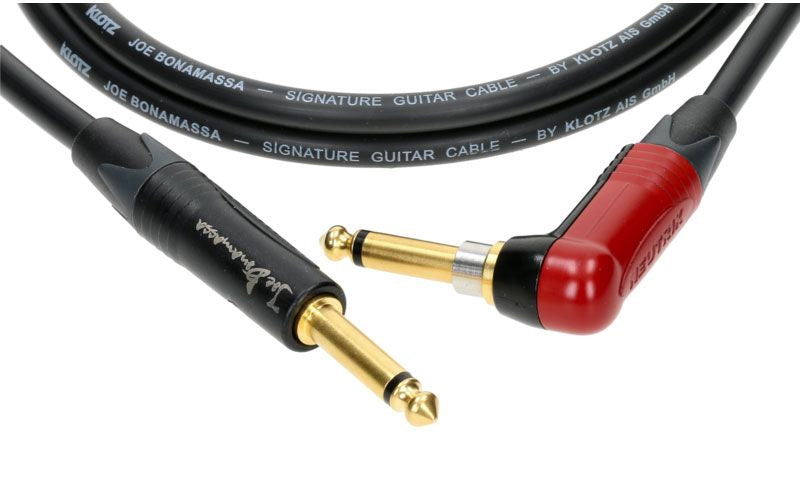 Joe Bonamassa Gitarre 6M Mono-Klinke - Silent Plug Abgewinkelt,