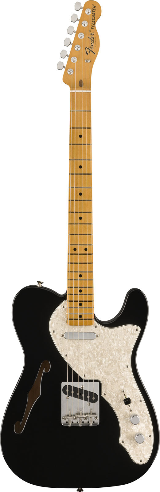 Telecaster 60s Thinline Vintera II MN Schwarz