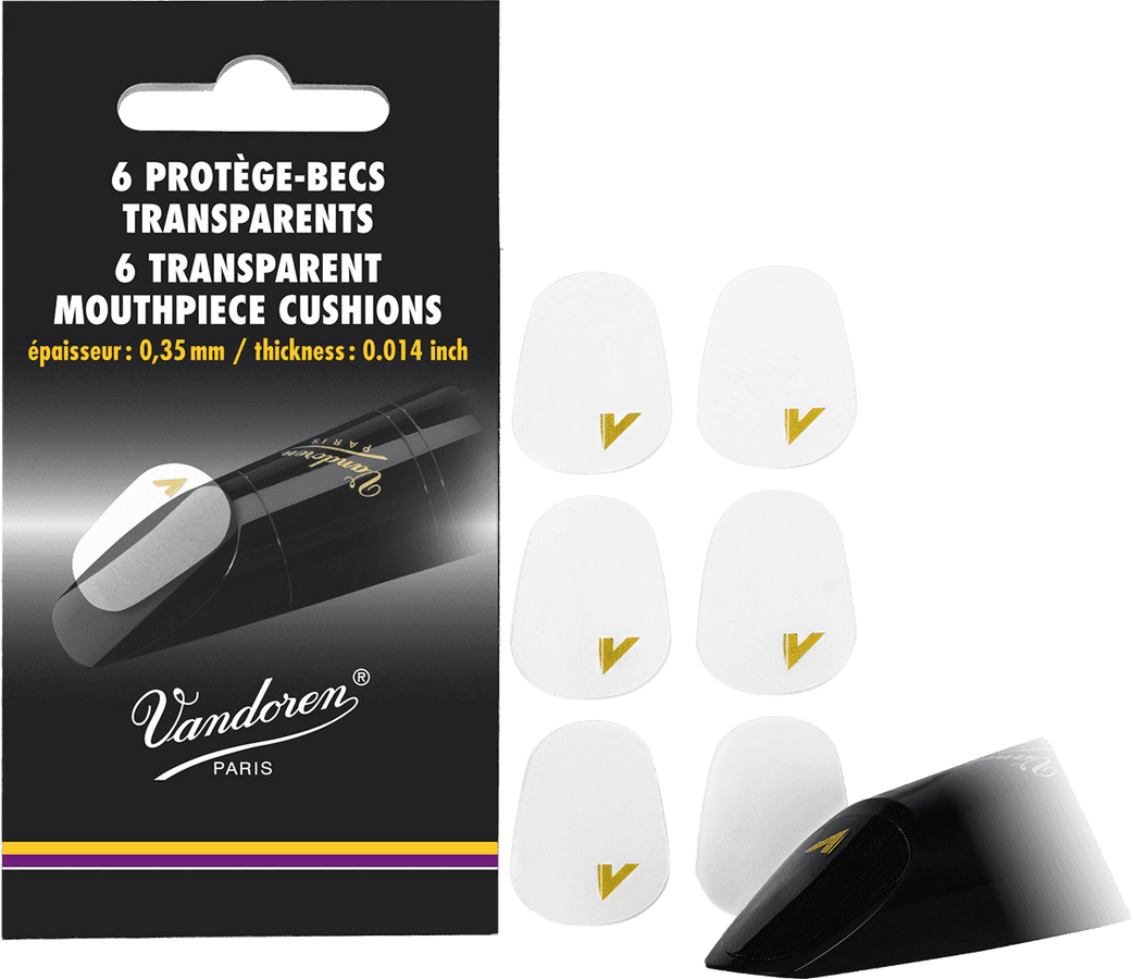 Transparente Mundstück-Pads (X6)