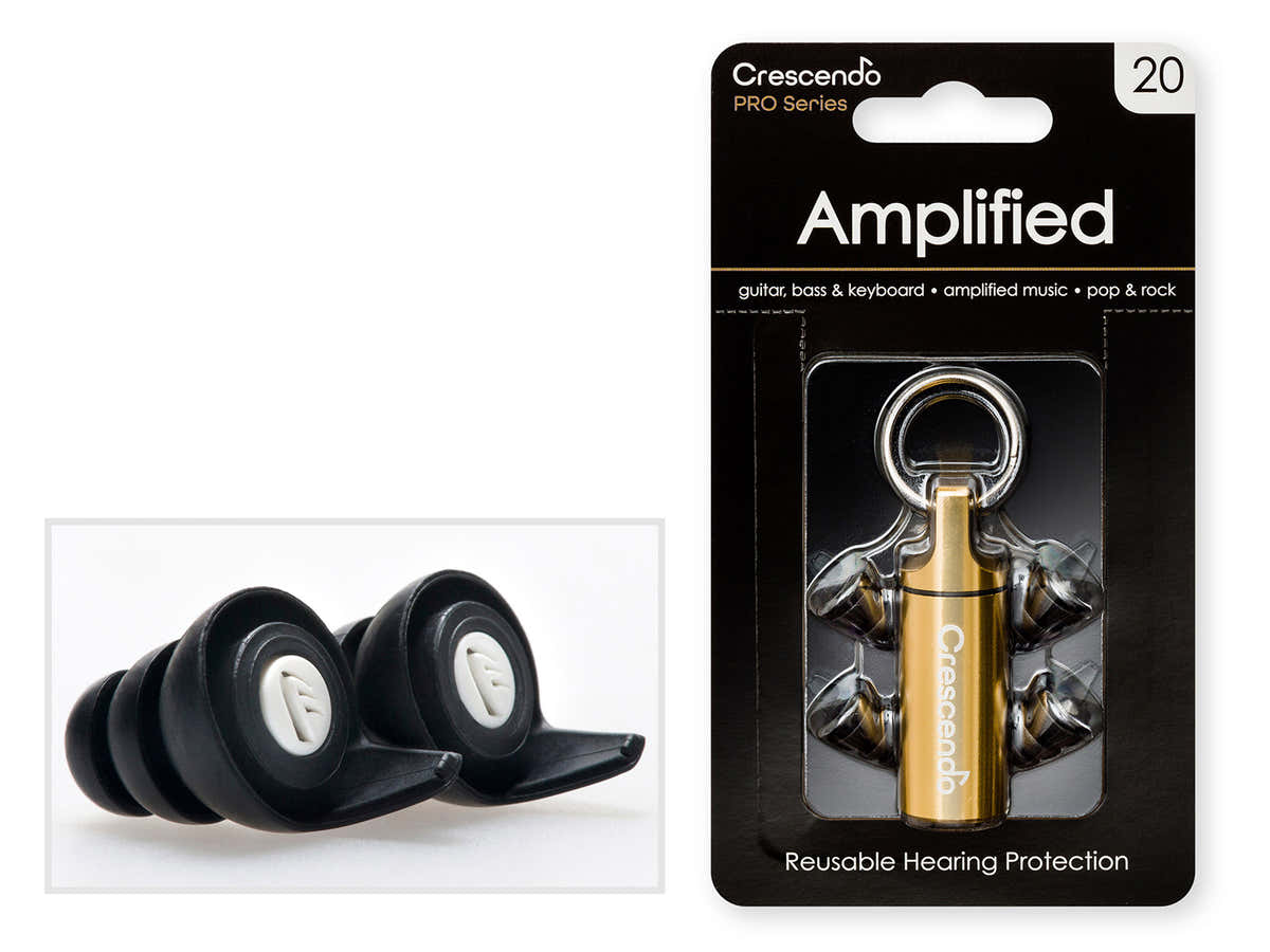 PRO AMPLIFIED 20 - FLAT DAMPING FILTERS - PROTECTION SNR 17DB OHRENSTPSEL
