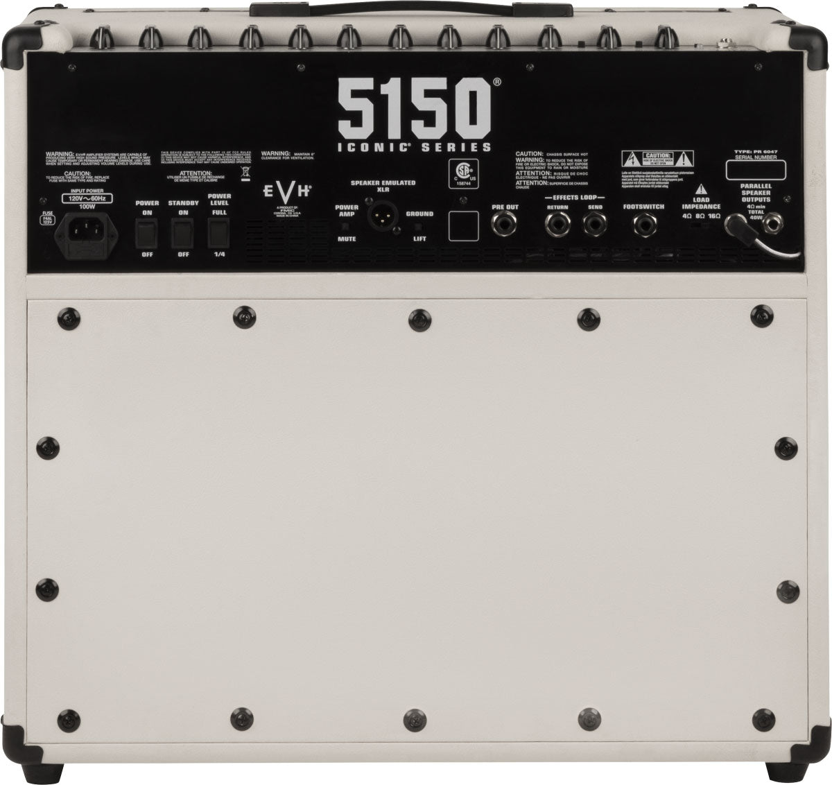 5150 Iconic Serie 40W 1X12-Combo Elfenbein,230V Eur