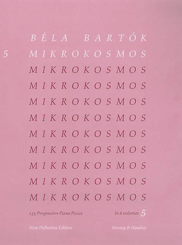 Bartok Bela - Mikrokosmos Band 5 - Klavier