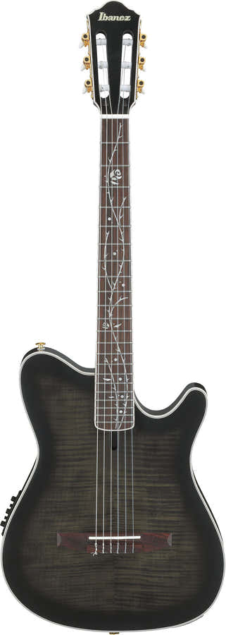 TOD20FMN Signature Tim Henson Schwarz-Burst-Fade mit geringem Glanz