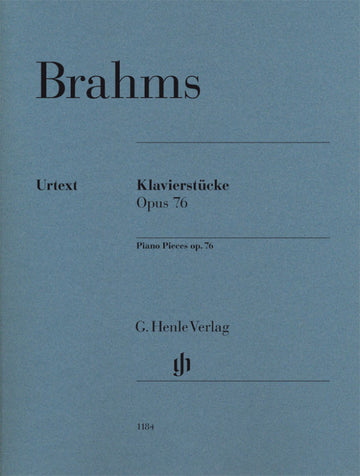 Brahms J. - Piano Pieces Op.76