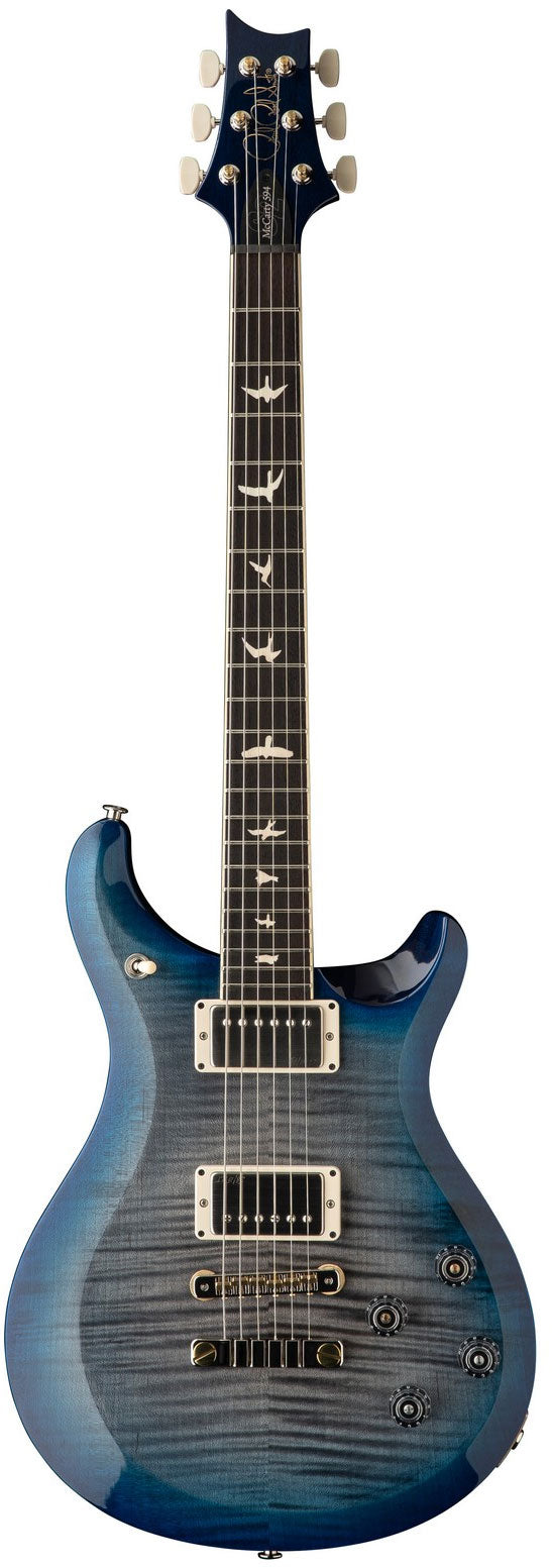 Mccarty 594 S2 Verblasstes Grau Schwarz-Blau Burst