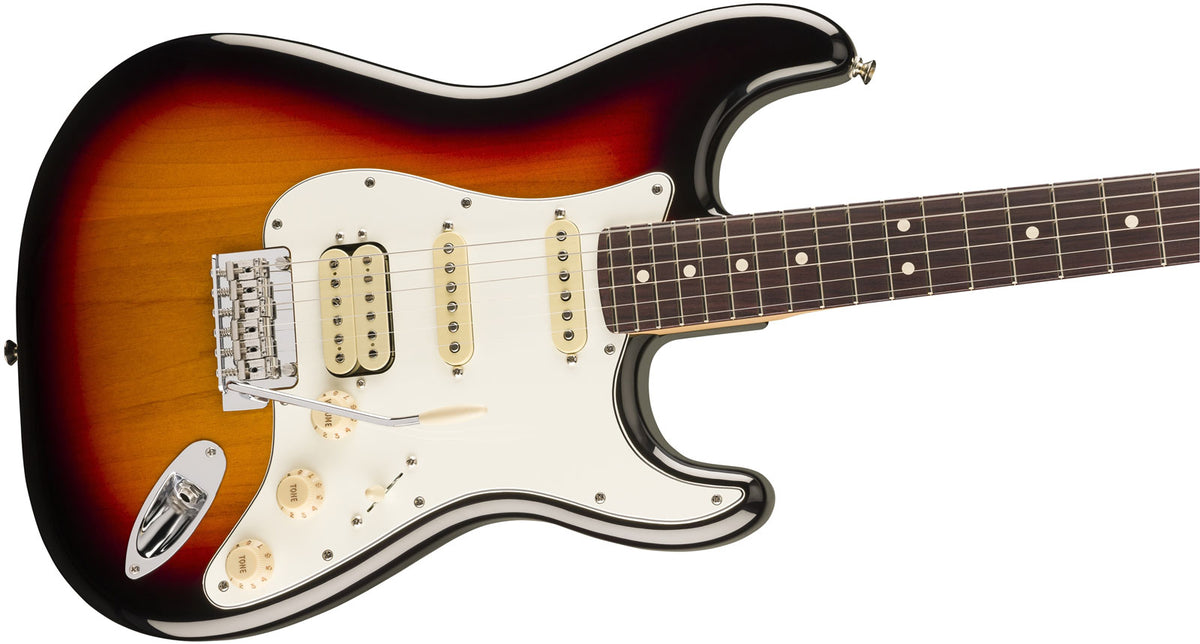 Stratocaster HSS Player II RW 3-farbiger Sunburst