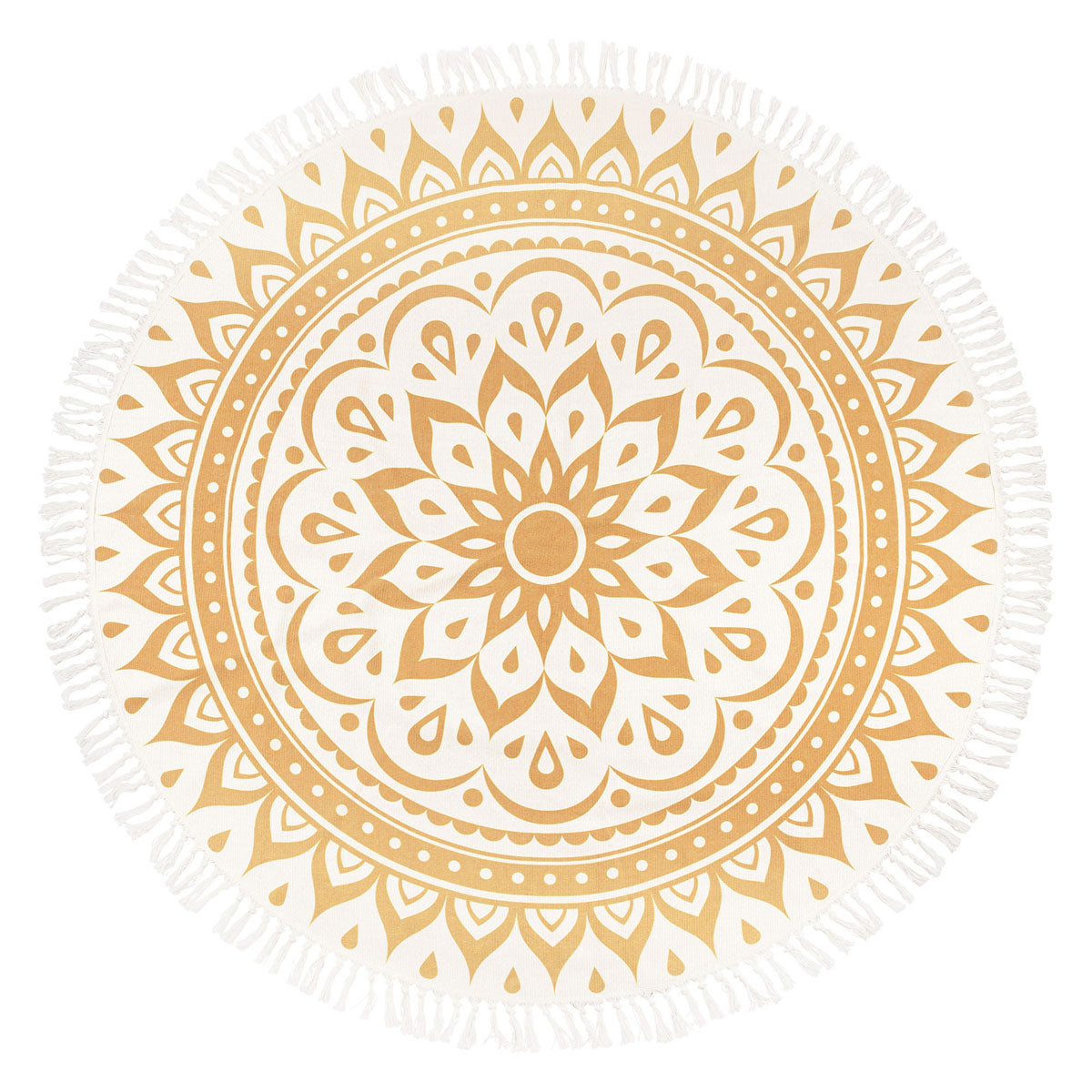 SONIC ENERGY MEDITATION RUG VINTAGE GOLD