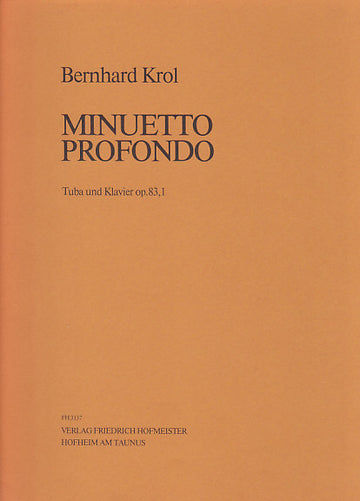 Krol Bernhard - Minuetto Profondo Op.83,1 - Tuba & Klavier