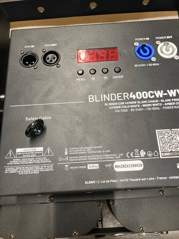 Blinder 400CW-WWA - B Stock