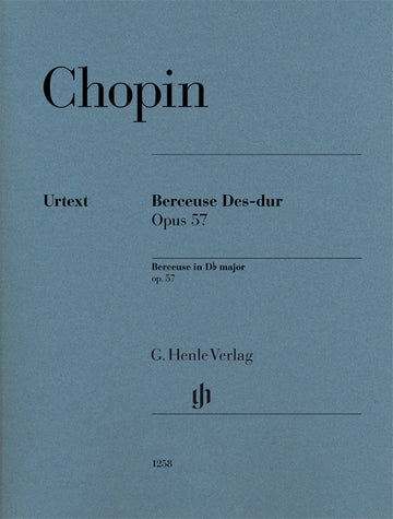 Chopin F. - Berceuse in Des-Dur Op.57 - Klavier