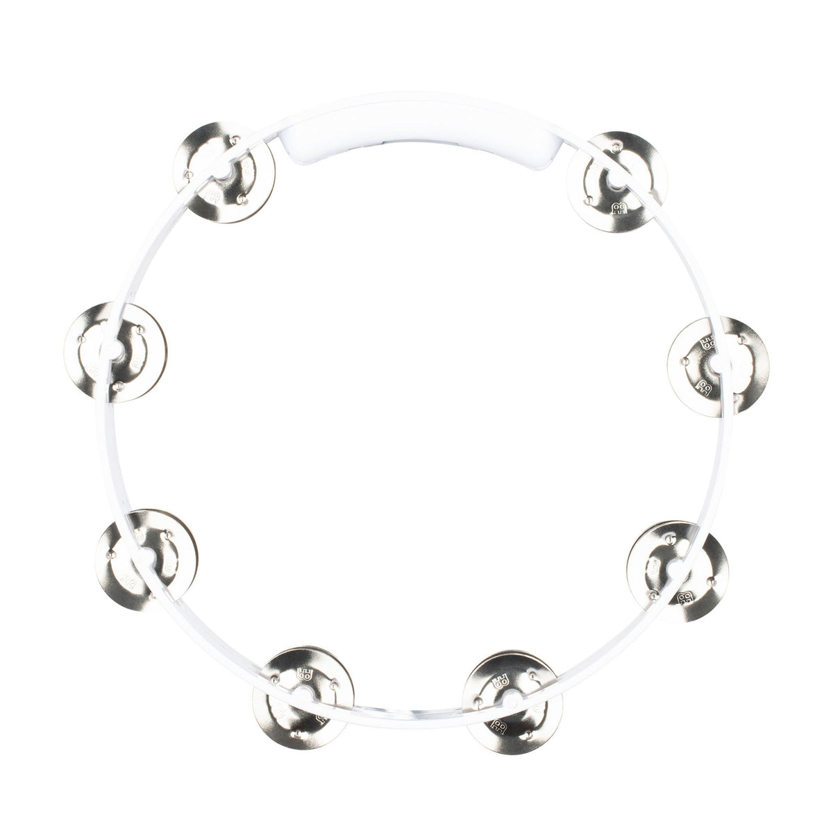 Tambourin ABS Weiß 25CM 1R Cymb