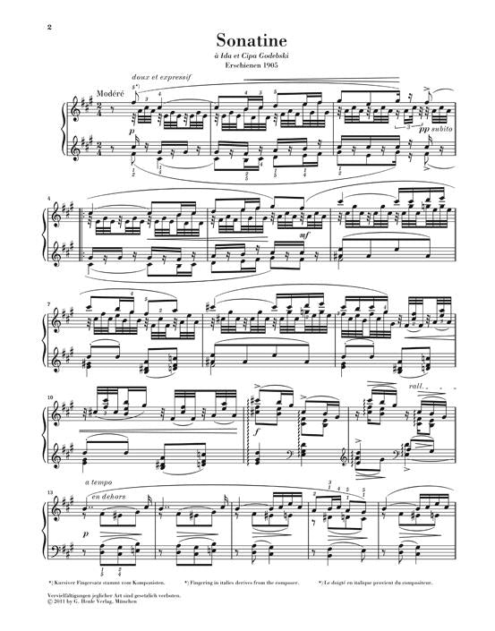 Ravel M. - Sonatine - Klavier