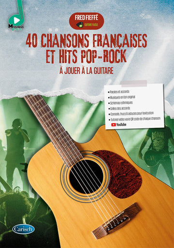4 Chansons Françaises et Hits Pop-Rock Guitare