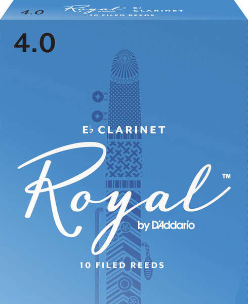 RBB1040 - RICO ROYAL Bb KLARINETTE BLTTER FORCE 4.0 BOX OF 10