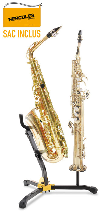 Doppelter Alt-/Tenorsaxophon- & Sopransaxophonständer