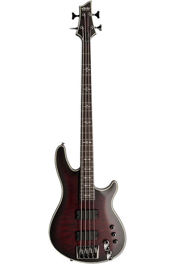 B-Stock / Hellraiser Extreme 4 Bass - Karmesinroter Burst Satin