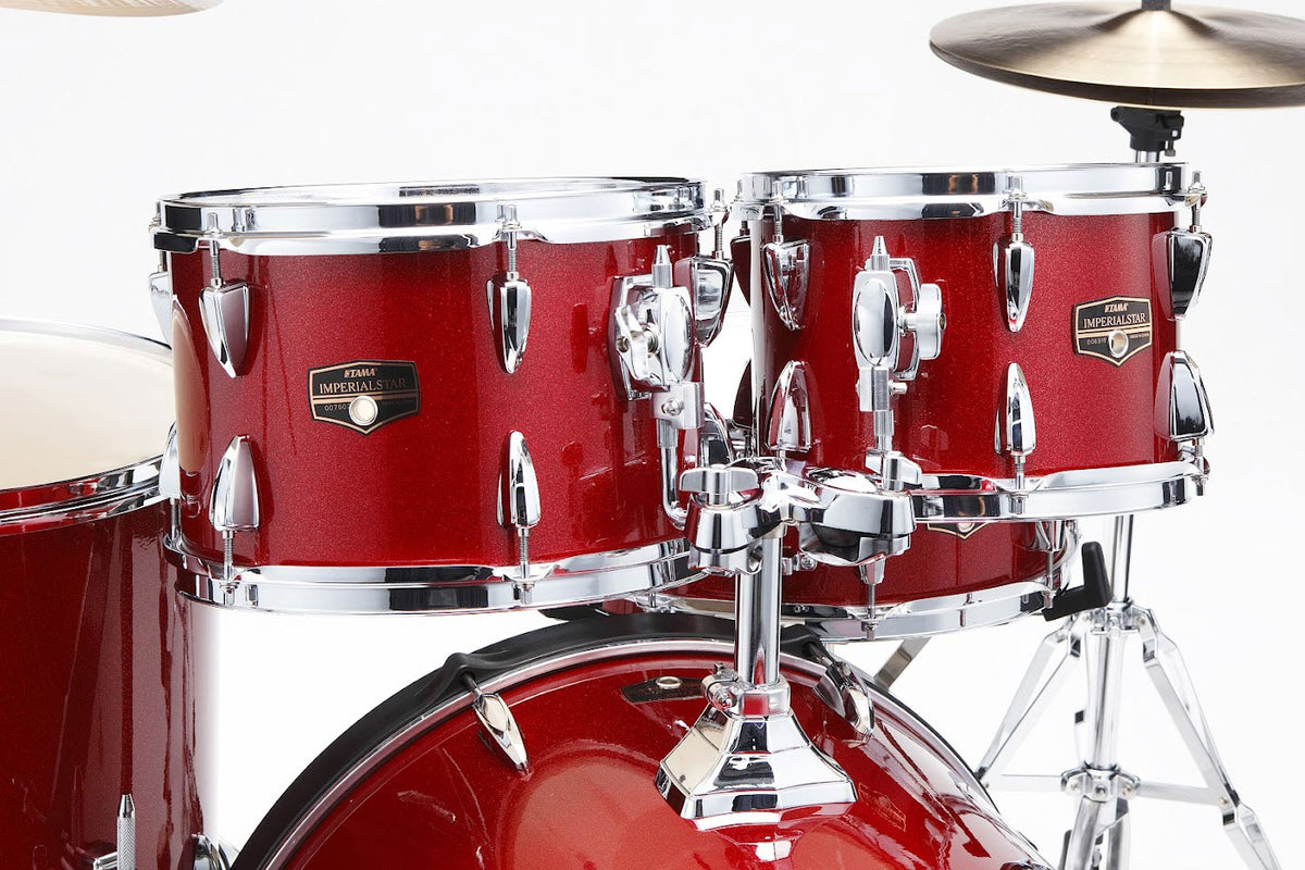 IMPERIALSTAR STUDIO 22 DRUM KIT BURNT RED MIST