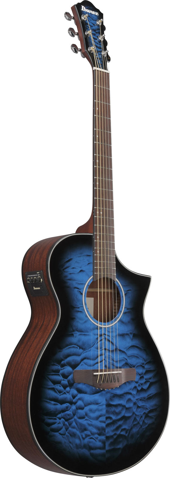 AEWC16QATLH Transparenter blauer Sunburst
