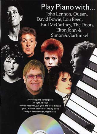 PLAY PIANO WITH JOHN LENNON QUEEN DAVID BOWIE PAUL MCCARTNEY THE DOORS ELTON JOHN...