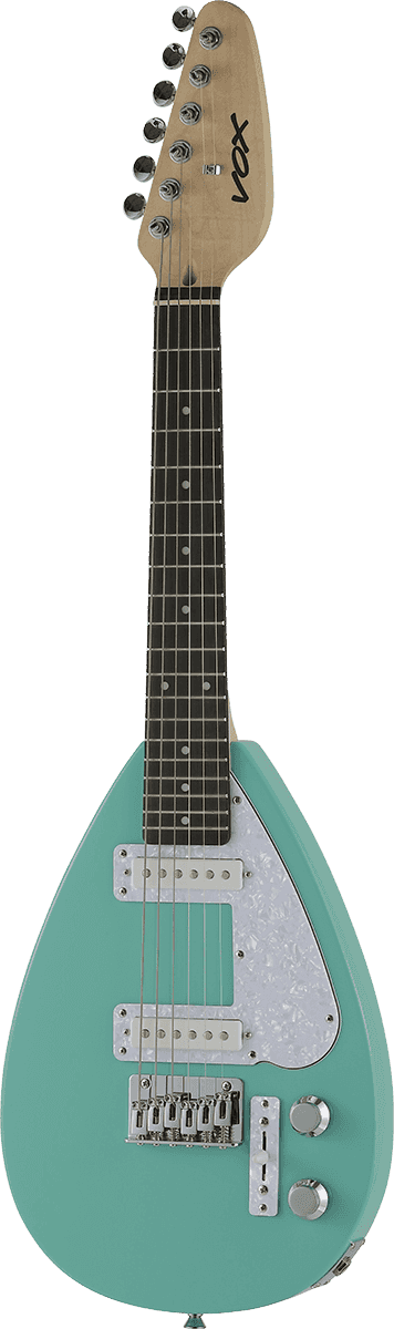 Mini Electric Guitar Aqua Green