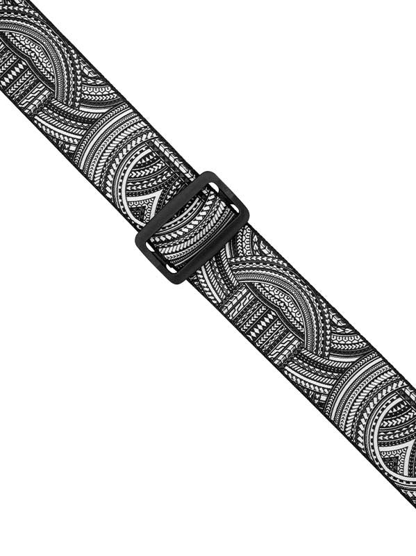 TATTOO SERIES - 5 CM POLYESTER LEATHER TIP WITH TATTOO MOTIFS - DESIGN 002