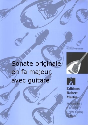 Robert Min Majo - Sonate Originale En Fa Majeur Avec Guitare