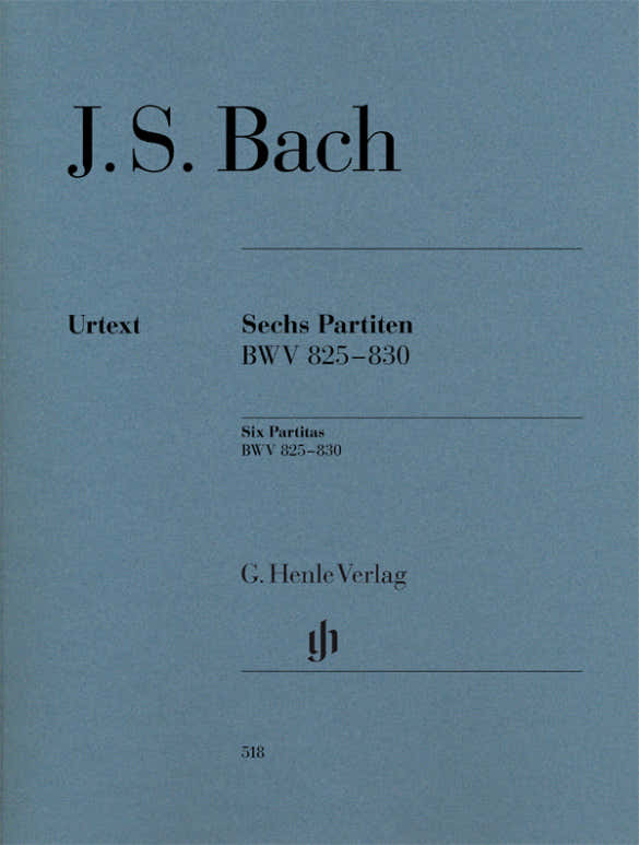 BACH J.S. - SIX PARTITAS BWV 825-830