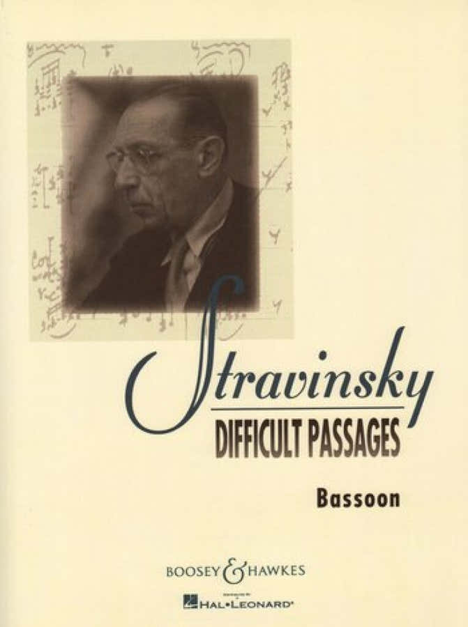 Stravinsky I. - Difficult Passages For Bassoon