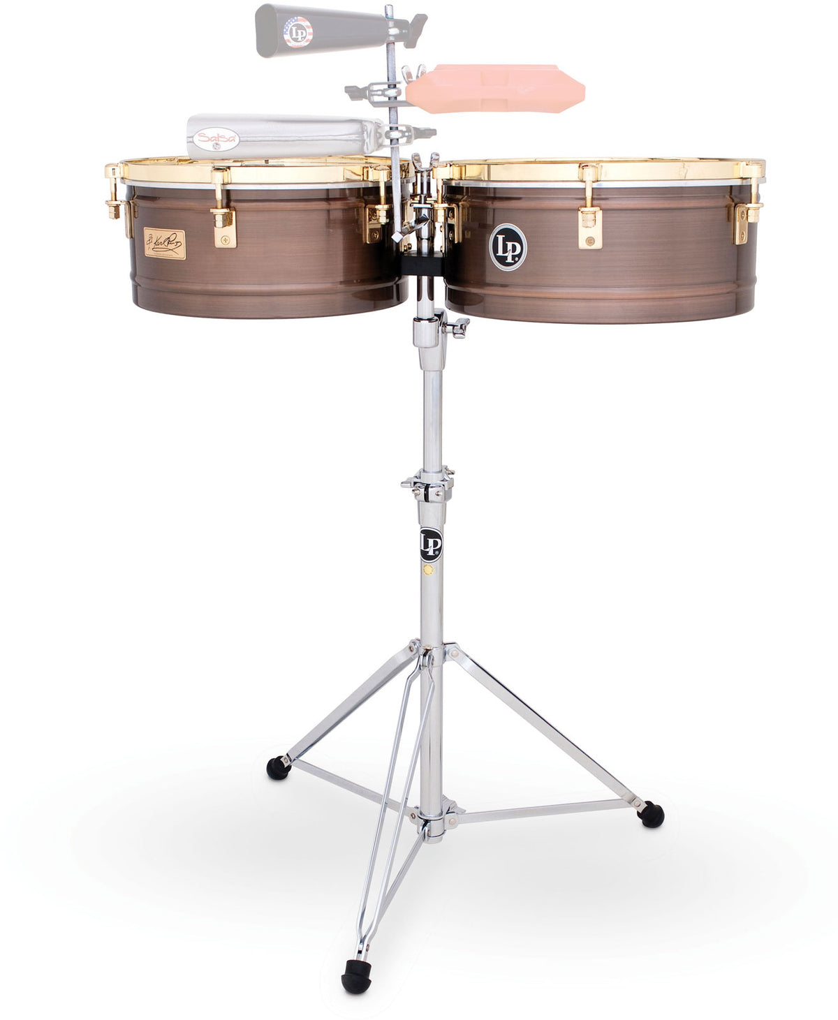 Latin Percussion LP257-KP - 14" UND 15" TIMBALES LATINA SIGNATURE KARL PERAZZO
