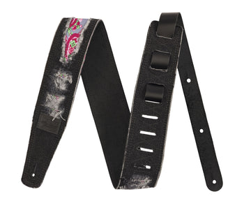 X Wrangler Zerrissener Denim-Gurt Schwarz