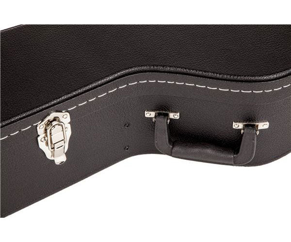 Folk-Dreadnought-Flattop-Koffer Schwarz