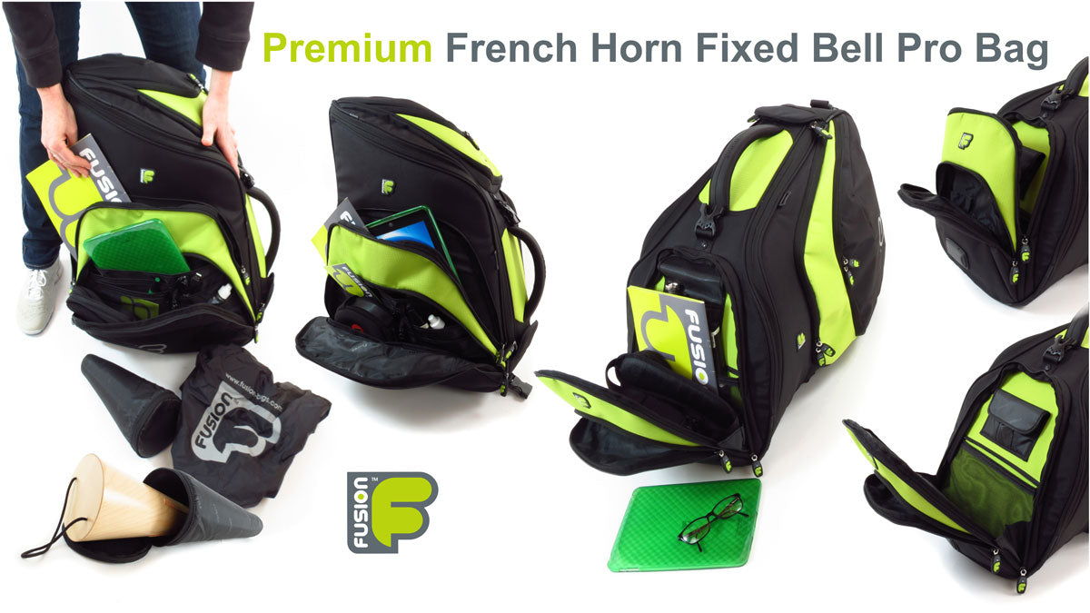 Premium Pro Black Horn (Fixed Bell) Case