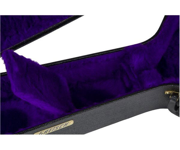 G6296 Rundhals-Resonator-Flattop-Koffer, schwarz