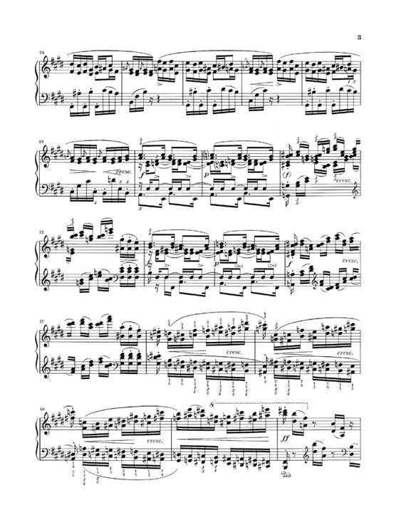 Chopin F. - Etude E Major Op. 10,3