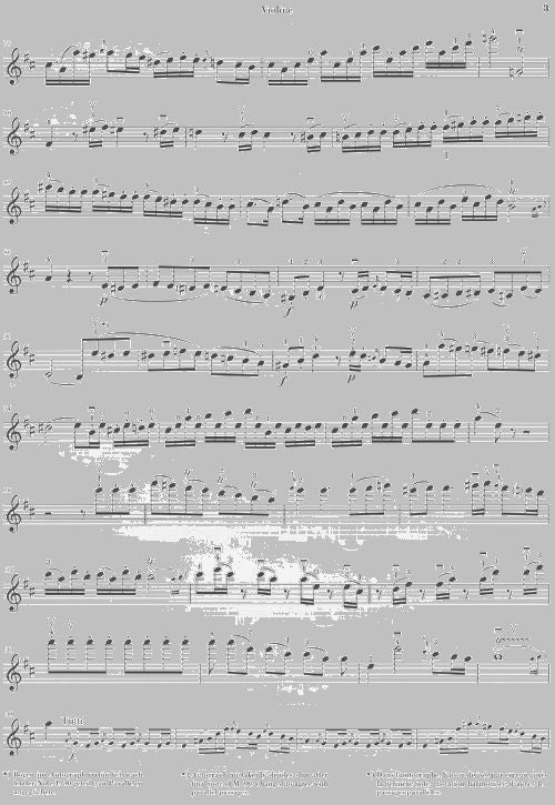 Mozart W.a. - Violin Concerto No. 4 D Major K. 218