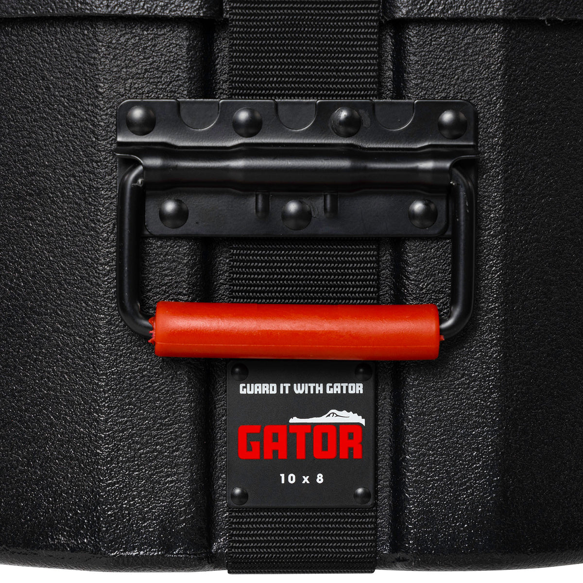 Gator Grooves Roto-Molded Tom Case with Padding; 10" x 7"