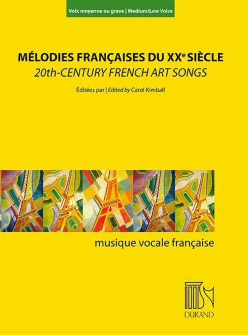 Durand MELODIES FRANCAISES DU XXe SIECLE