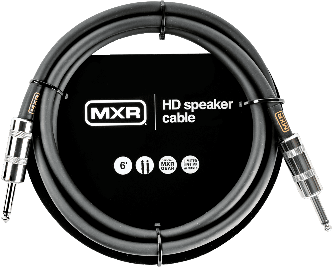 MXR Lautsprecherkabel 1,8m - DCSTHD6