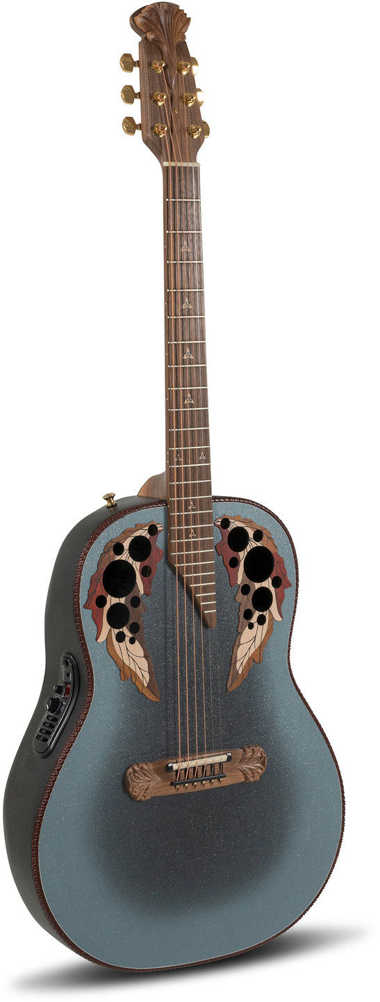 1687GT Deep Non-Cutaway Reverse Blue Burst