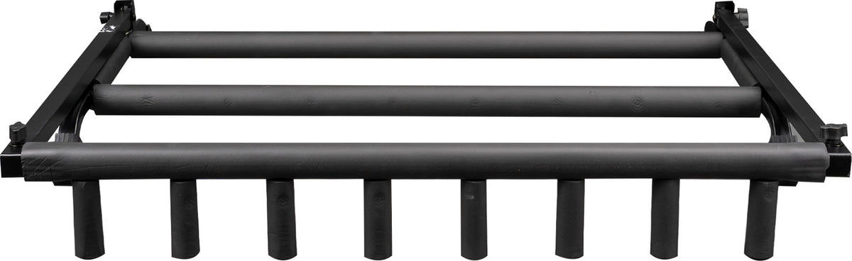 Klapp- und ausziehbares Rack für 7 Gitarren
