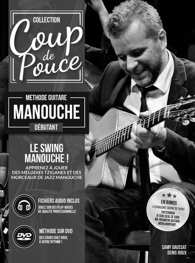 COUP DE POUCE GUITARE MANOUCHE DEBUTANT + DVD